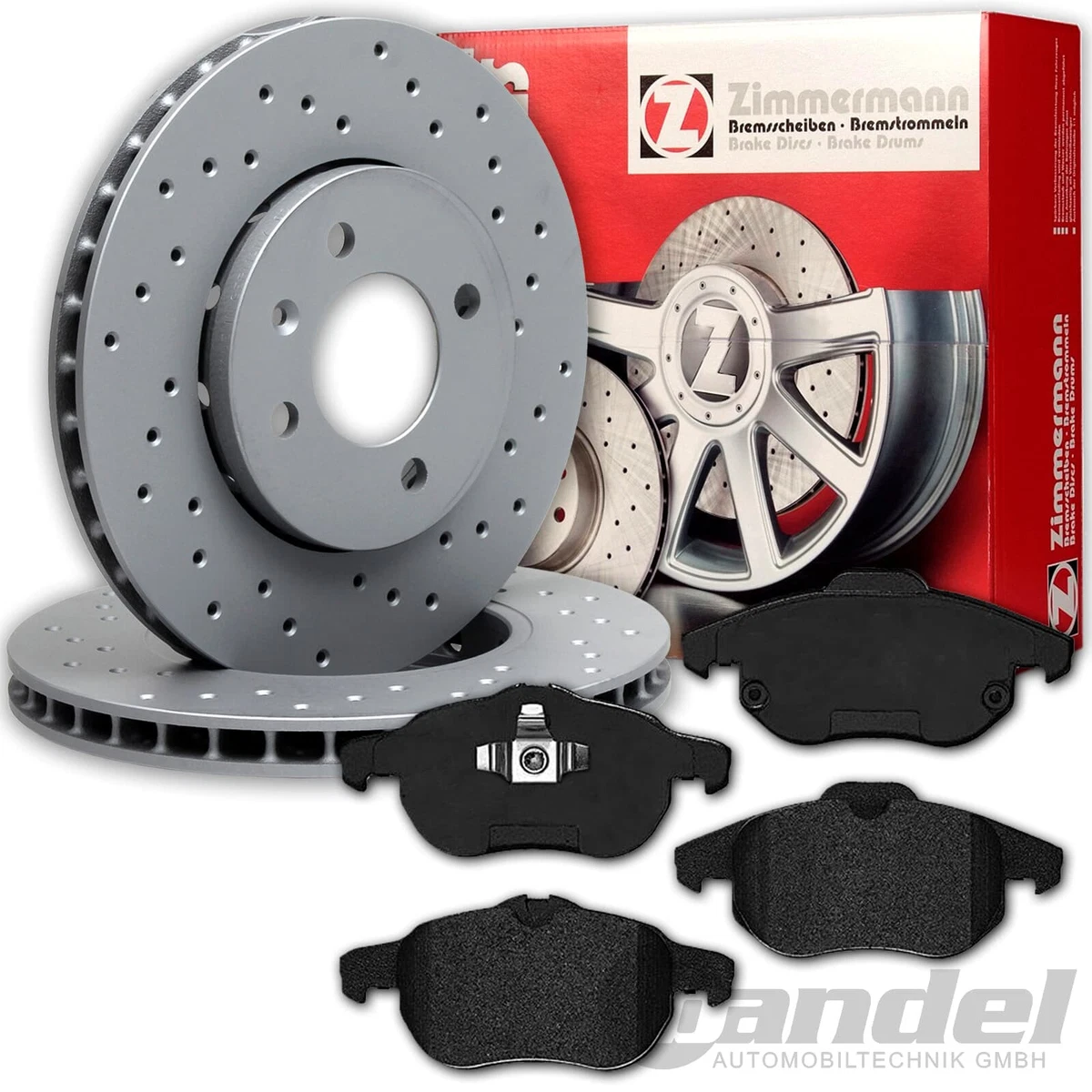 Leia mais sobre o artigo Подбор тормозных дисков, колодок и других деталей – Гальмівні колодки та диски Zimmermann для PEUGEOT 605 (6B) 2.0 Turbo