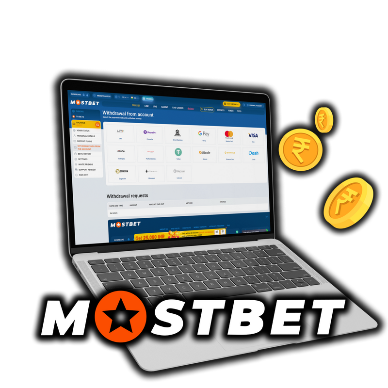Place a bet at Bookmaker Mostbet