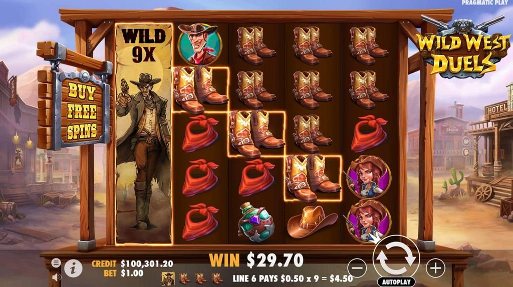 Saddle up for good fortunes with our top 10 Wild West Slot Machines